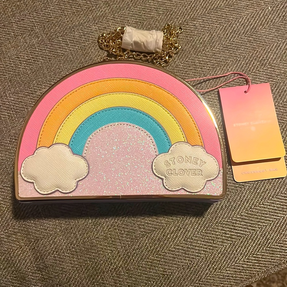 Stoney clover lane clutch rainbow